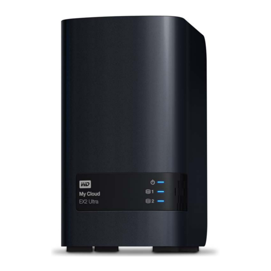 WD My Cloud EX2 Ultra Manual Del Usuario