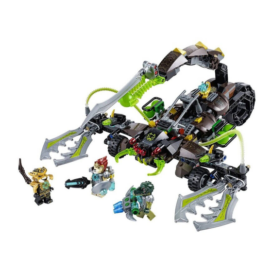 LEGO Legends of Chima 70132 Manual De Instrucciones