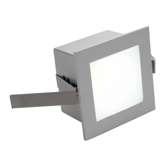 SLV FRAME BASIC LED Manuales