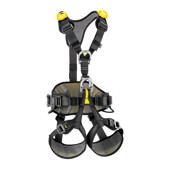 Petzl AVAO BOD Manual Del Usuario