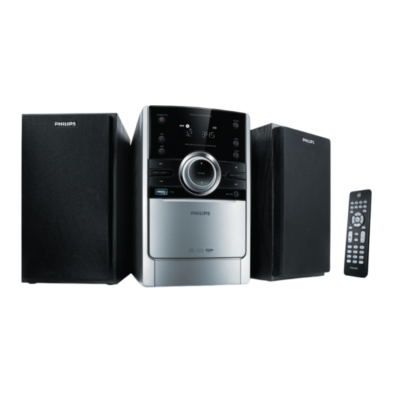 Philips MCM166 Guía De Configuración Rápida