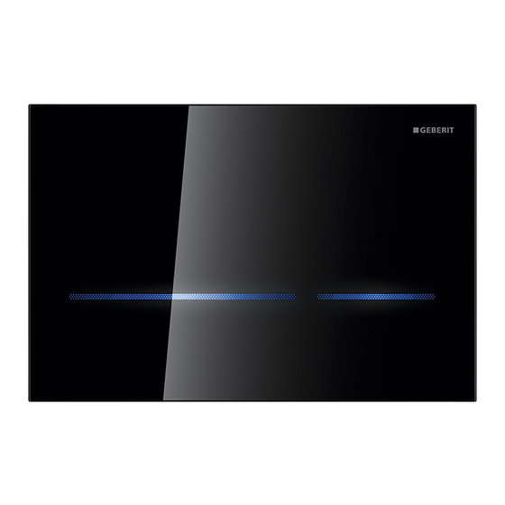 geberit Sigma 80 Manual Del Usuario