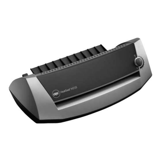 GBC HeatSeal H210 Manual De Instrucciones