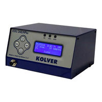 Kolver EDU2AE/HPro Manual Del Operador