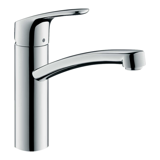 Hansgrohe Focus M41 160 1jet 31784000 Manuales