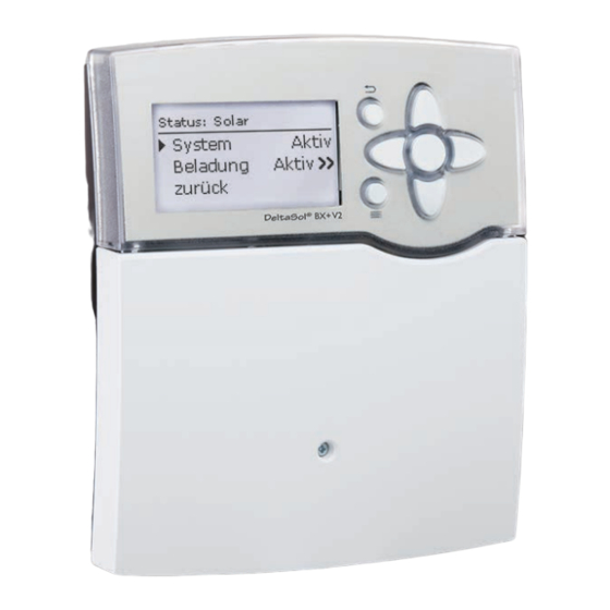 Resol DeltaSol BX+ V2 Manual Para El Instalador Especializado