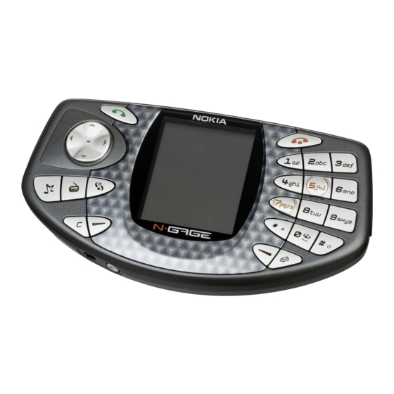 Nokia N-GAGE Guía Del Usuario Ampliada