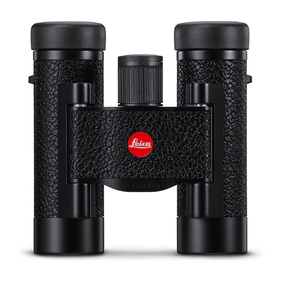 Leica ULTRAVID 8 x 20 BR Manuales