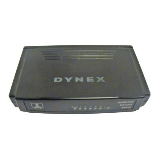 Dynex DX-ESW5 Manuales