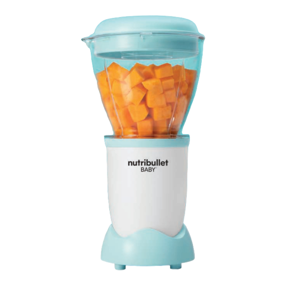 NUTRIBULLET Baby Bullet Manuales