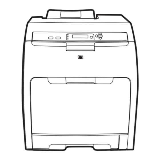 HP Color LaserJet Serie Manual De Usario