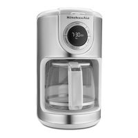 KitchenAid KCM1202 Manual De Uso