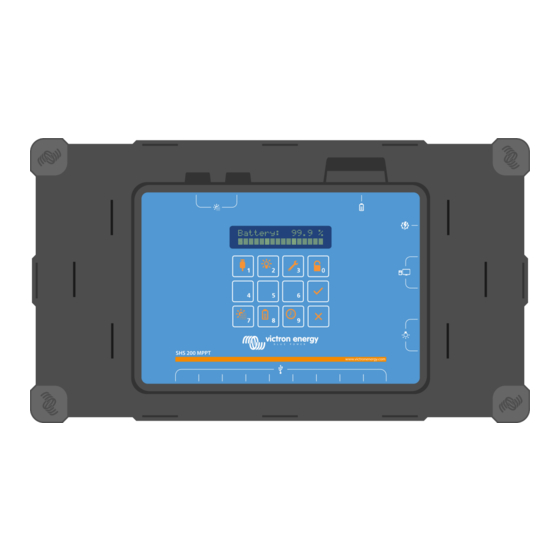 Victron energy SHS 200 MPPT Manual Del Usuario