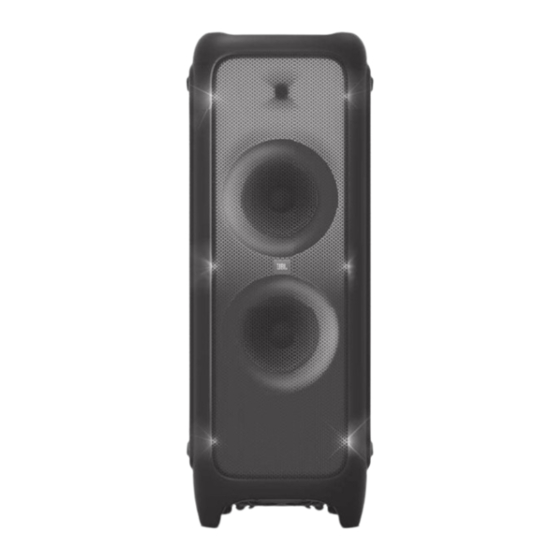 Harman JBL PARTYBOX 1000 Guia De Inicio Rapido