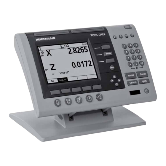 HEIDENHAIN ND 1202T TOOL-CHEK Instrucciones De Instalación