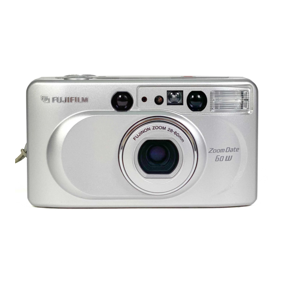 FujiFilm Zoom Date 60 W Manual De Instrucciones