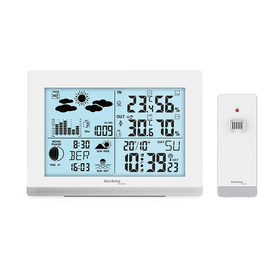 Technoline WS6762 Manuales