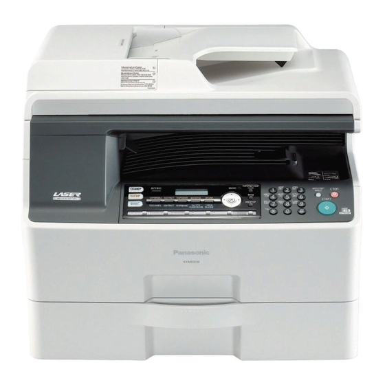 Panasonic KX-MB3010ME Manuales