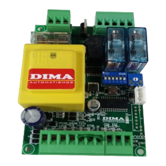 Dima Automatismos CENTRAL PRO 102 Manual Del Usuario / Instalador