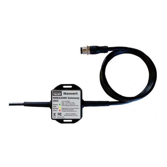 DIGITAL YACHT iKONVERT Guia De Inicio Rapido