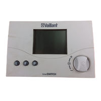 Vaillant timeSWITCH 140 Instrucciones De Uso Y De Instalacion