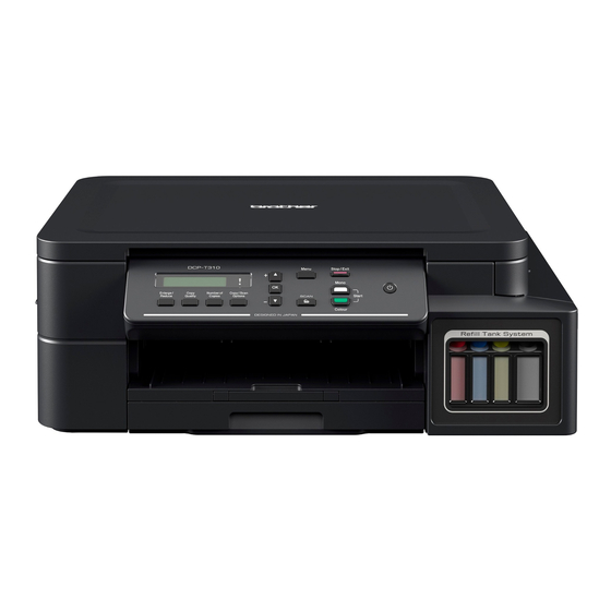 Brother DCP-T310 Guía De Seguridad