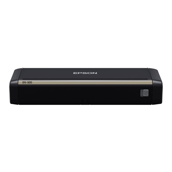 Epson DS-320 Manual Del Usuario