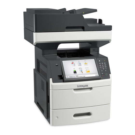 Lexmark MX710 Serie Guia Del Usuario