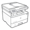 Impresora Todo en uno HP LaserJet Pro MFP 4102dw Serie Guía De Configuración