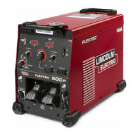 Lincoln Electric FLEXTEC 500 P Manual Del Operador