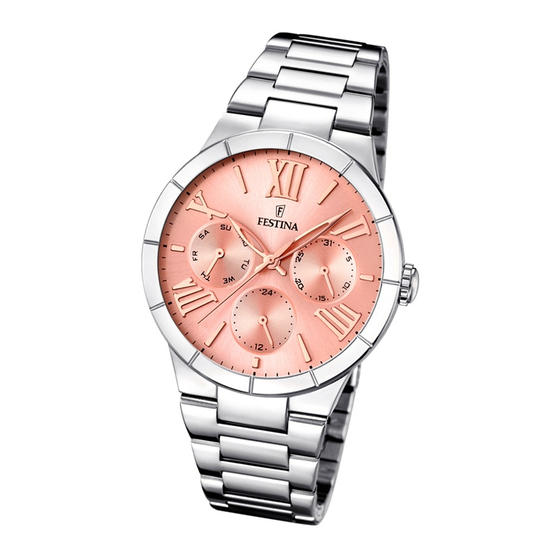 Festina IFM6P29/79 Manual De Instrucciones