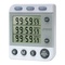 Oregon WB388 - Manual del Temporizador de Reloj con Pantalla Jumbo de 3 Canales