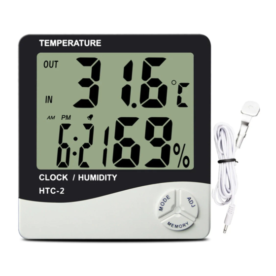 PRO INSTRUMENTS HTC-2 Manual De Instrucciones