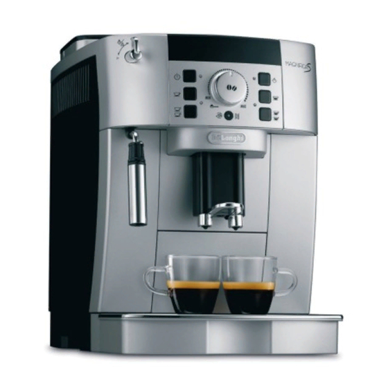 DeLonghi ECAM20.11X Manual De Instrucciones