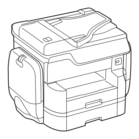 Epson WF-C869R Manual Del Usuario