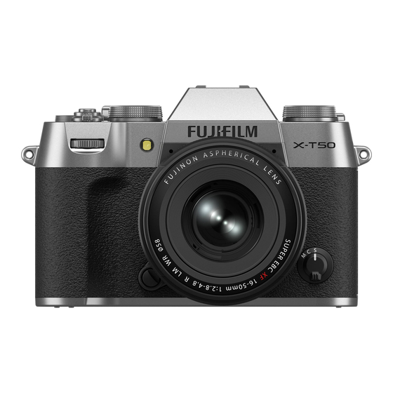 FujiFilm X-T50 Manual Básico