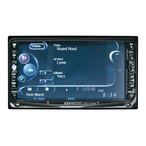 Kenwood DDX8017 Manual De Instrucciones