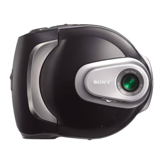 Sony HANDYCAM DCR-DVD7E Manual De Instrucciones