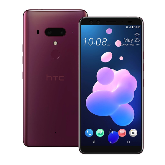 HTC U12+ Guía Para El Usuario
