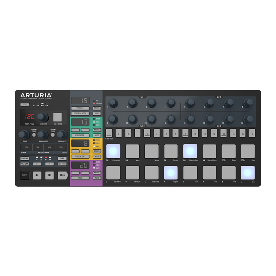 Arturia BeatStep Pro Manual Del Usuario