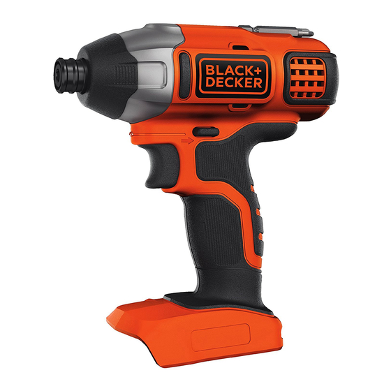Black and Decker BDCIM18 Traducido De Las Instrucciones Originales