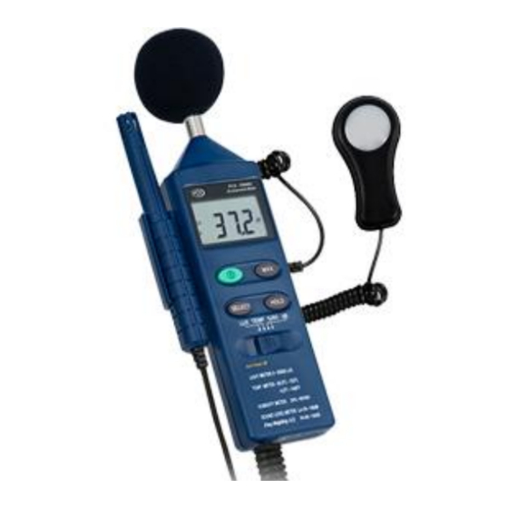 PCE Instruments PCE-EM882 Instrucciones De Uso