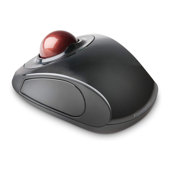 Kensington Orbit Trackball with Scroll Ring Manuales