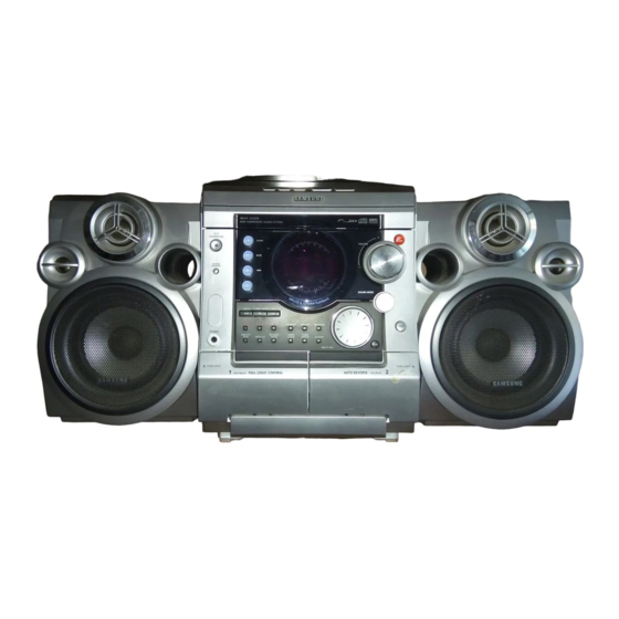 Samsung MAX-ZJ550 Manual De Instrucciones