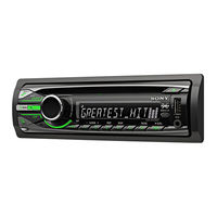 Sony CDX-GT55UIW Manual De Instrucciones