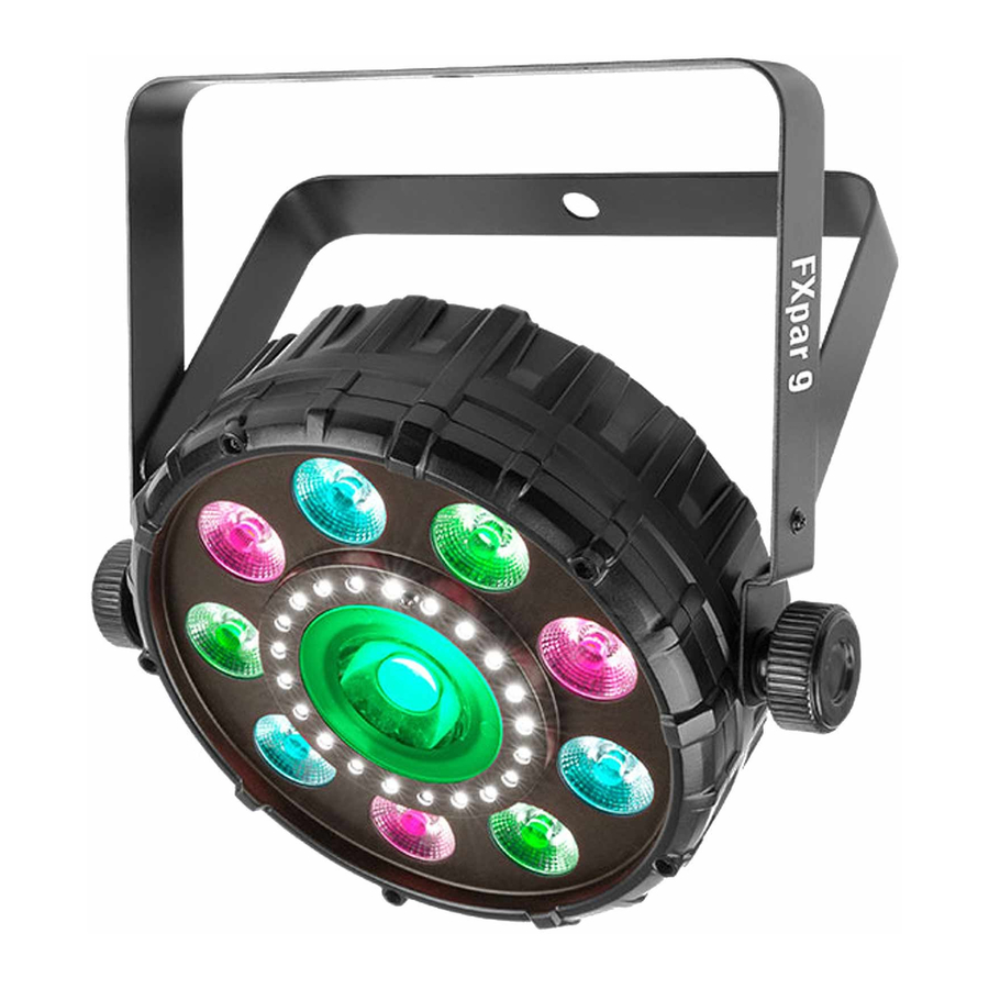 Chauvet DJ FXpar 9 Manuales