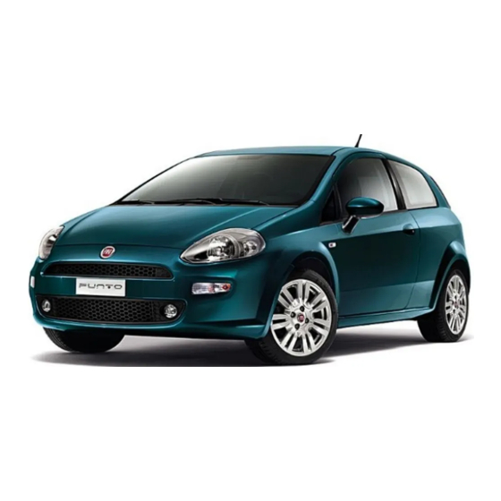 Fiat Punto 2012 Manual De Empleo Y Cuidado