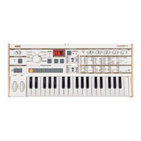 Korg microKORG S Manual De Usuario