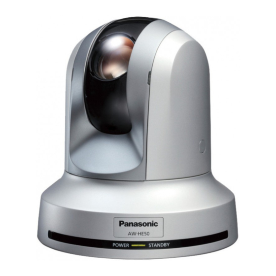 Panasonic AW‑HE50HE Instrucciones De Uso
