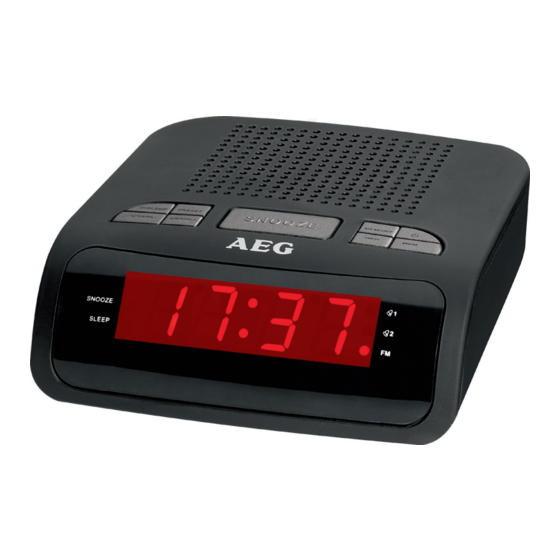 AEG MRC 4142 Instrucciones De Servicio